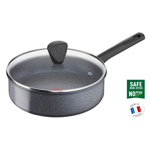 Tefal Natural On, diameter 24 cm, dark grey - Sautepan