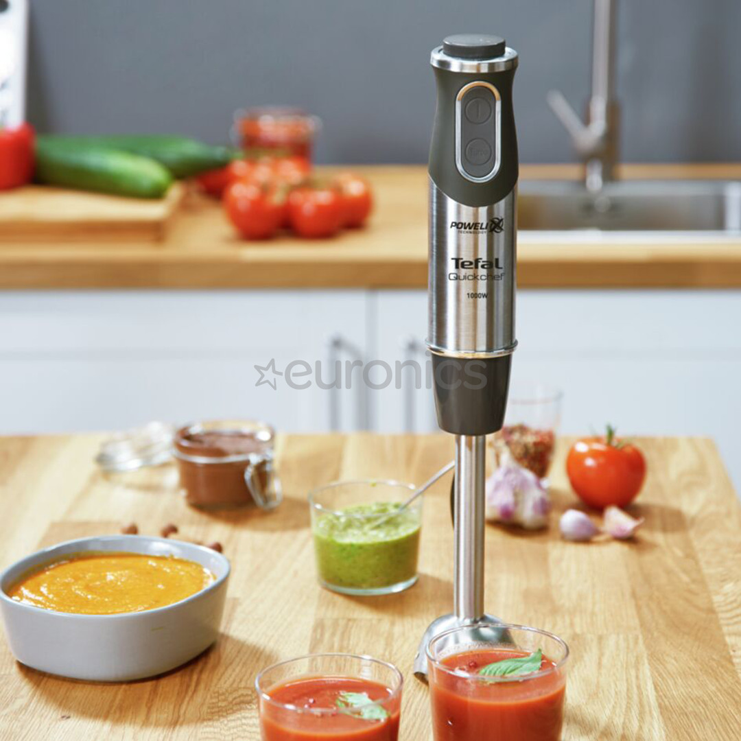 Tefal Quickchef 3in1, 1000 W, black/inox- Hand blender