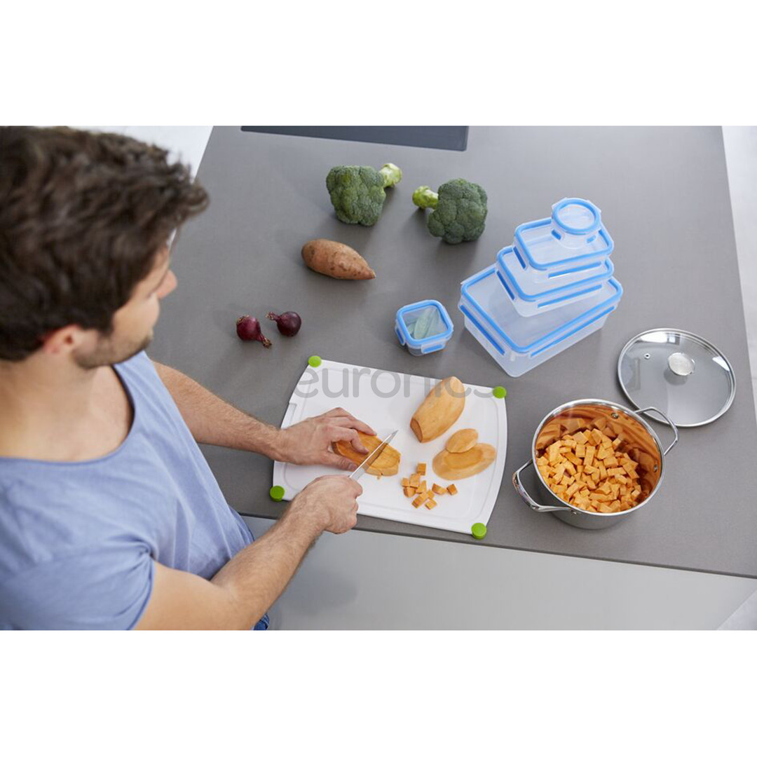 Tefal Masterseal, 5 шт., синий/прозрачный - Набор контейнеров