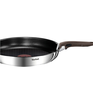 Tefal Ingenio Emotion, diameter 22/24/28 cm, inox - 3-piece frypans set + handle