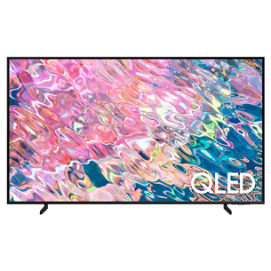 Samsung Q60B, 43'', 4K UHD, QLED, HDR, jalad äärtes, must - Teler