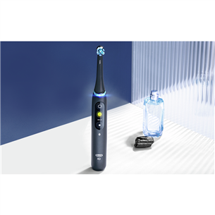 Braun Oral-B iO 8 Duo, 2 tk, must/valge - Elektriliste Hambaharjade komplekt