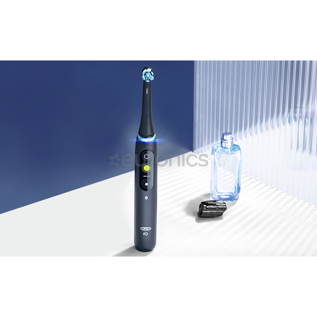 Braun Oral-B iO 8 Duo, 2 шт., черный/белый - Комплект электрических зубных щеток