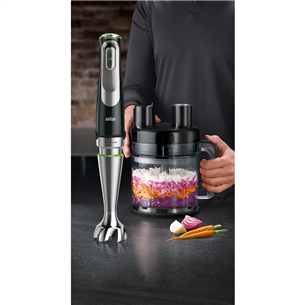 Braun MultiQuick 9, 1200 W, premium black/stainless steel - Hand Blender