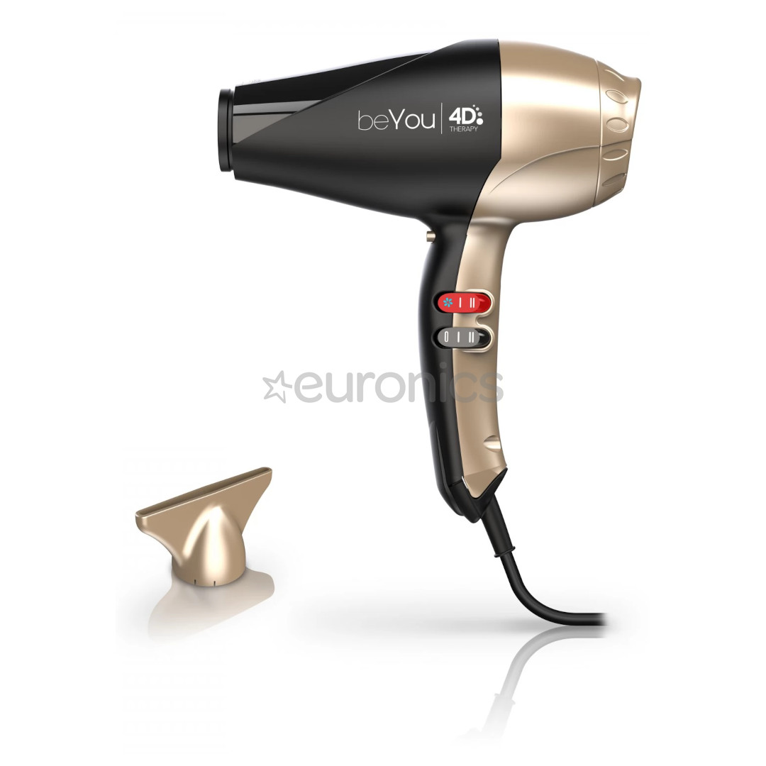Ga.Ma BeYou 4D Therapy Ultra Ozone Ion, 2400 W, gold - Hair dryer