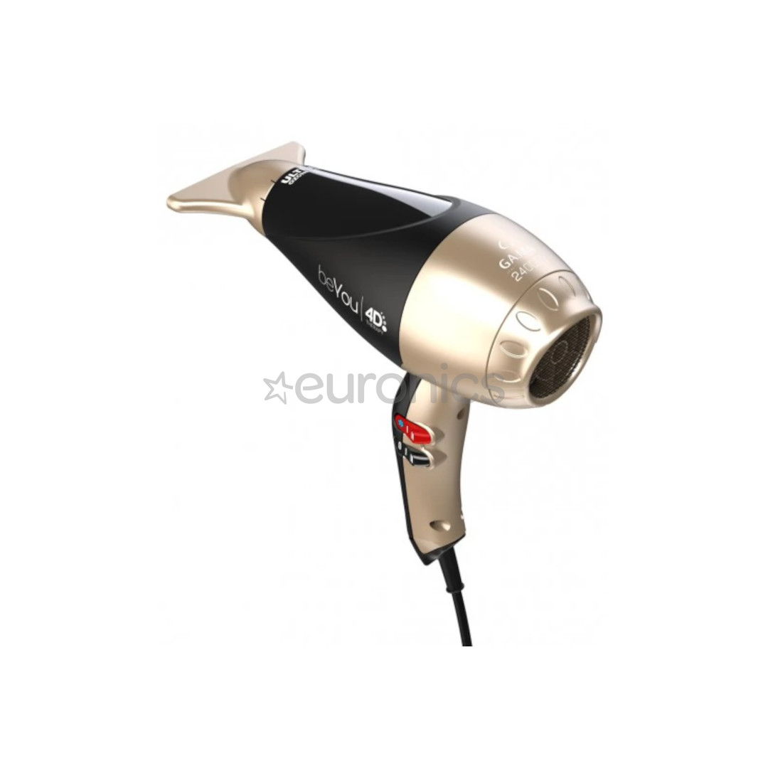 Ga.Ma BeYou 4D Therapy Ultra Ozone Ion, 2400 W, gold - Hair dryer