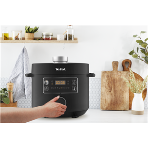 Tefal Turbo Cusine, 1090 W, black - Pressure and Multicooker