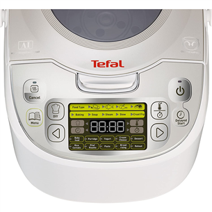 Tefal 45-ühes, 750 W, valge - Multifunktsionaalne toiduvalmistaja