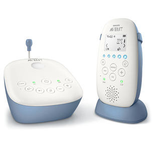 Philips Avent, white/blue - Baby monitor SCD735/52