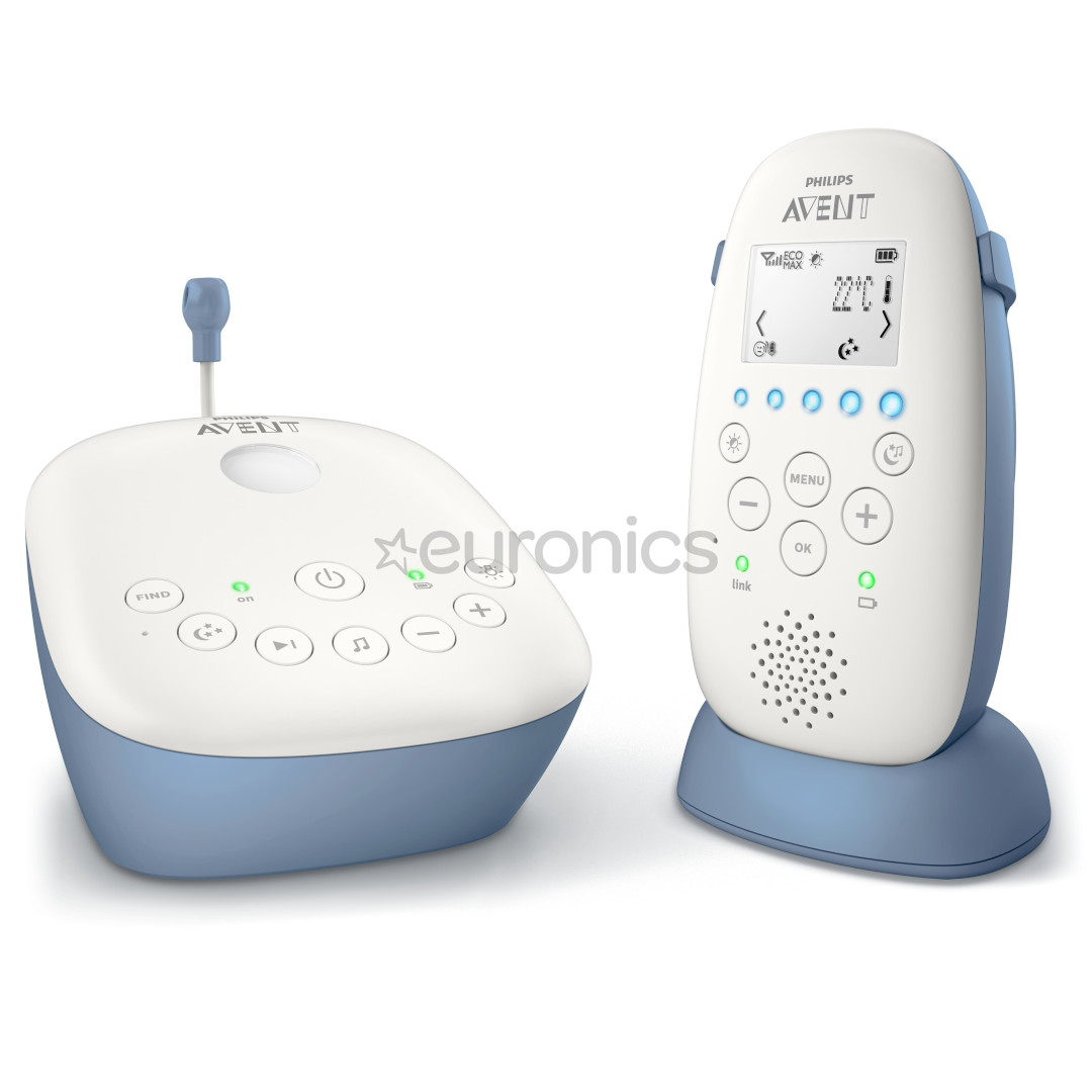 Philips Avent, белый/голубой - Радионяня