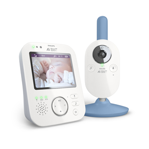 Philips Avent, valge/sinine - Digitaalne Videomonitor SCD845/52