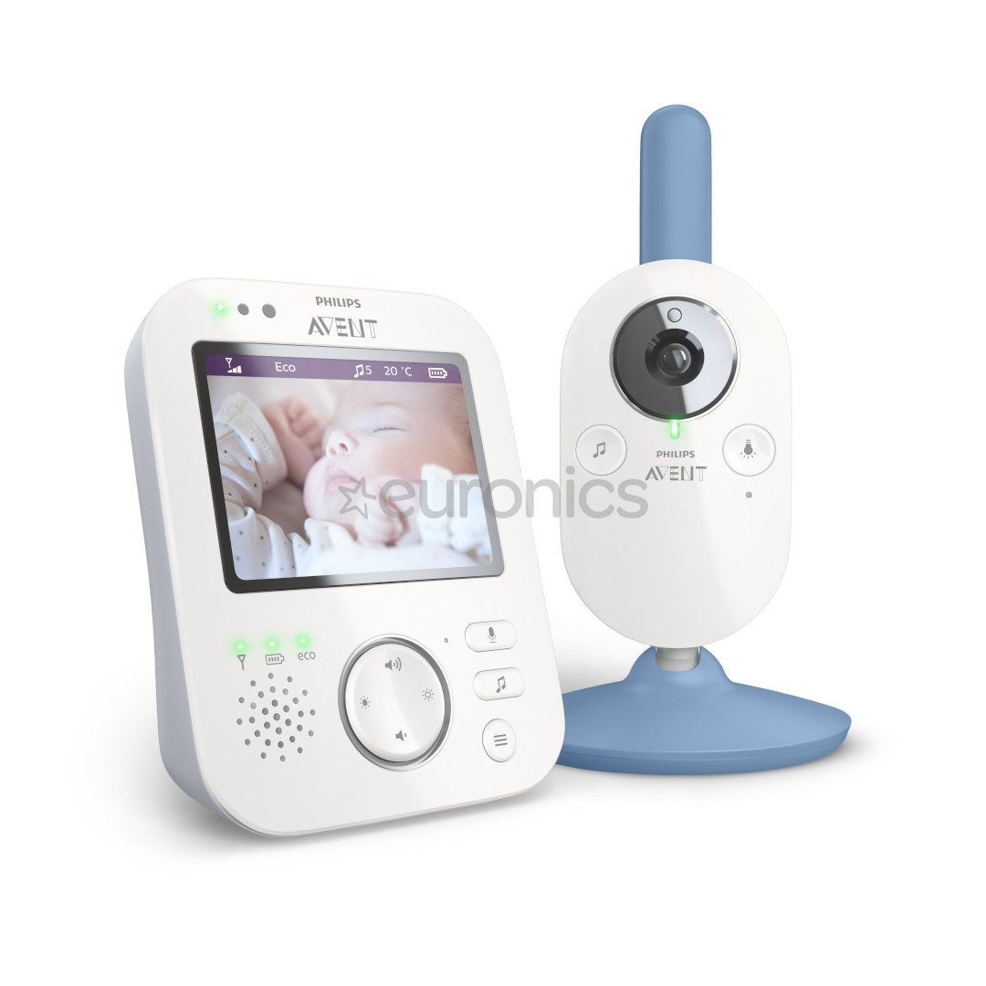 Philips Avent, белый/голубой - Цифровая видеоняня