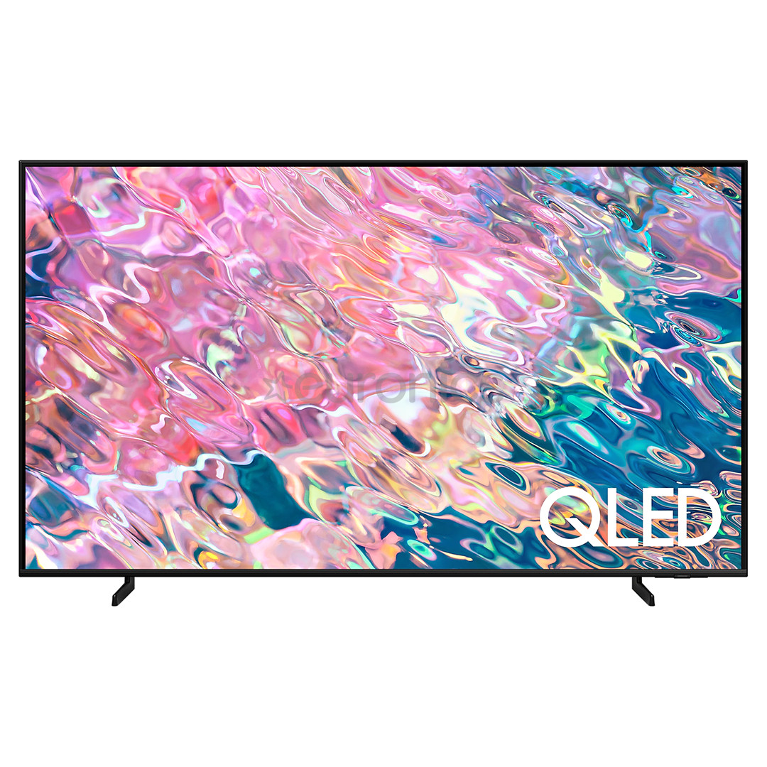 Samsung Q60B, 65'', 4K UHD, QLED, HDR, jalad äärtes, must - Teler