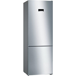 Bosch, NoFrost, 438 L, height 203 cm, inox - Refrigerator KGN49XLEA
