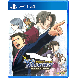 Phoenix Wright Ace Attorney Trilogy (Playstation 4 game) 4897077990541