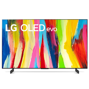 LG OLED42C21LA, 42", 4K UHD, OLED, jalad äärtes, hall - Teler