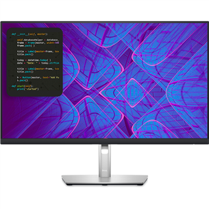 Dell P2723QE, 27'', 4K UHD, LED IPS, USB-C, черный/серебристый - Монитор P2723QE