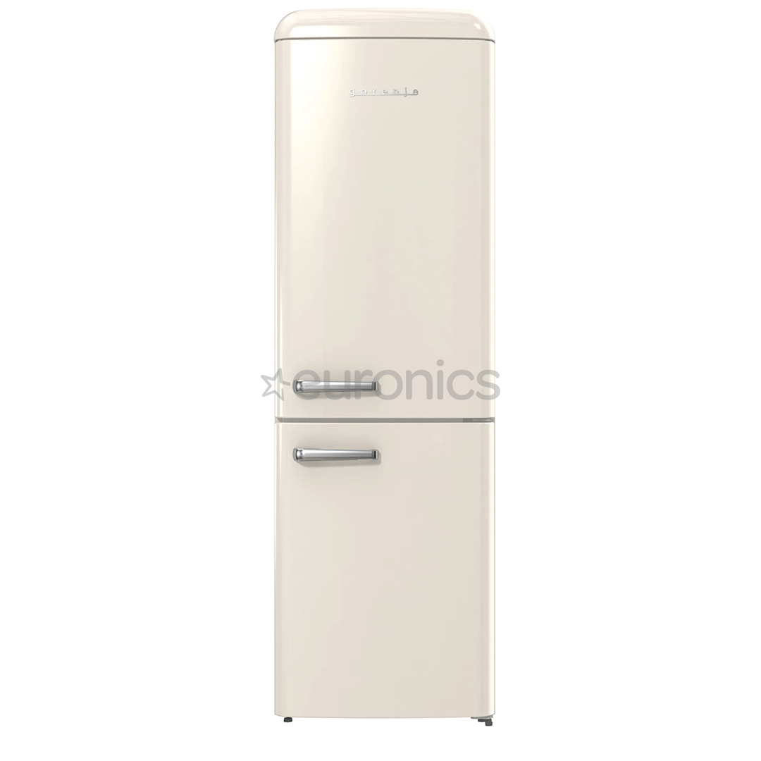 Gorenje, parema käega avanev, 300 L, kõrgus 194 cm, beež - Külmik