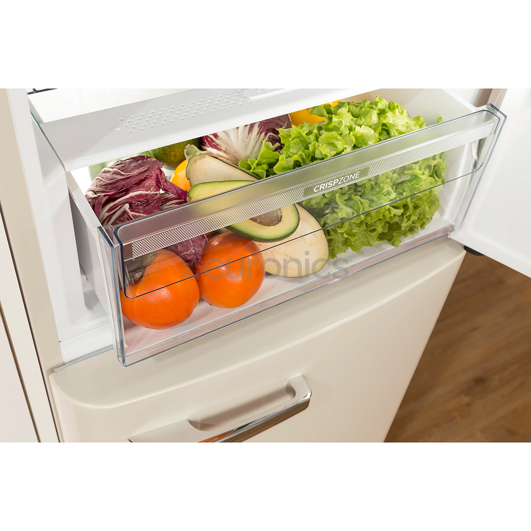 Gorenje, parema käega avanev, 300 L, kõrgus 194 cm, beež - Külmik
