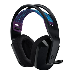 Logitech G535 LIGHTSPEED Wireless, must - Juhtmevaba peakomplekt