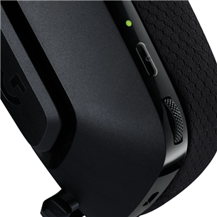 Logitech G535 LIGHTSPEED Wireless, must - Juhtmevaba peakomplekt