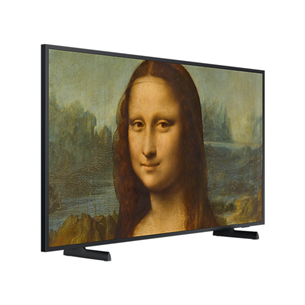 Samsung The Frame LS03B (2022), 55'', 4K UHD, QLED, боковые ножки, черный - Телевизор