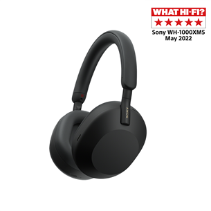 Sony WH-1000XM5, must - Juhtmevabad üle kõrva kõrvaklapid WH1000XM5B.CE7