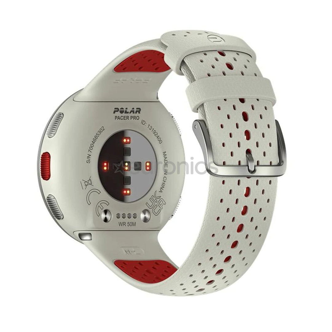 Polar Pacer Pro, белый - Спортивные часы