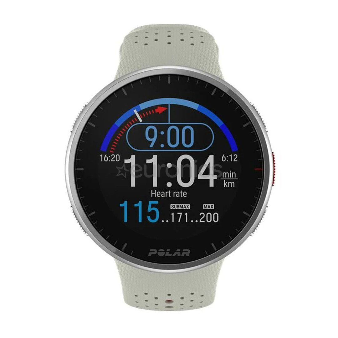 Polar Pacer Pro, белый - Спортивные часы