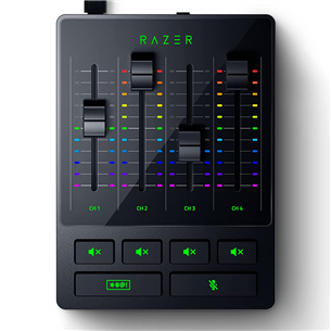 Razer Audio Mixer, must - Mikserpult helikaart RZ19-03860100-R3M1