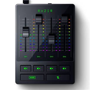 Razer Audio Mixer, must - Mikserpult helikaart