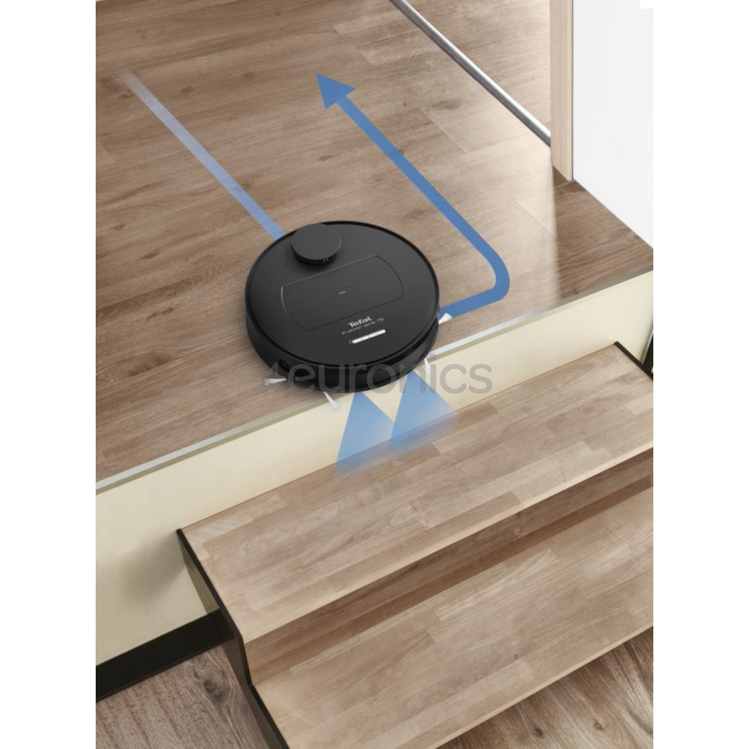Tefal X-plorer Serie 75 Animal Care, черный - Робот-пылесос