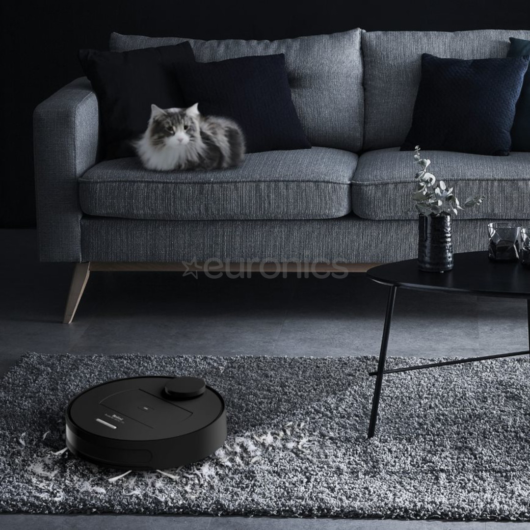 Tefal X-plorer Serie 75 Animal Care, черный - Робот-пылесос