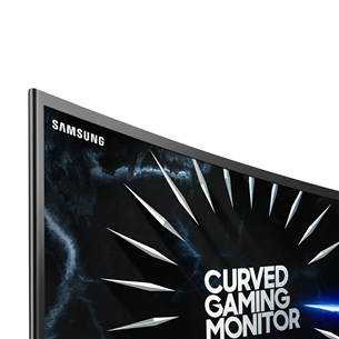 Samsung Gaming, 24'', изогнутый, Full HD, LED VA, черный - Монитор