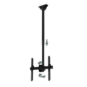 Hama TV ceiling mount, 165 см, 65" - Потолочное крепление для телевизора