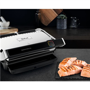 Tefal OptiGrill Elite XL, 2200 Вт, черный/нерж. сталь - Электрический гриль