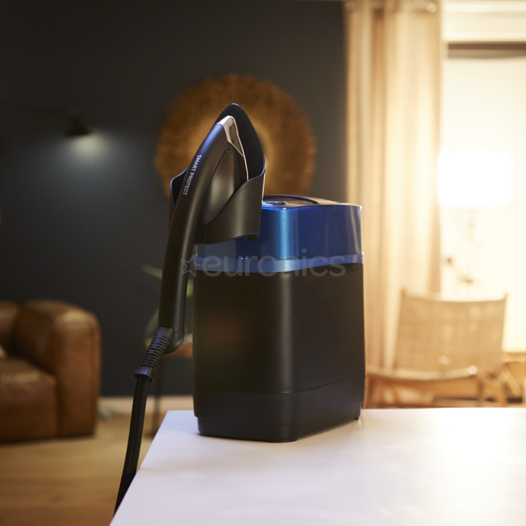 Tefal Cube, 2170 Вт, черный/синий - Гладильная система