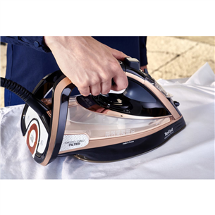 Tefal Ultimate Pure, 3200 W, black/pink - Steam iron