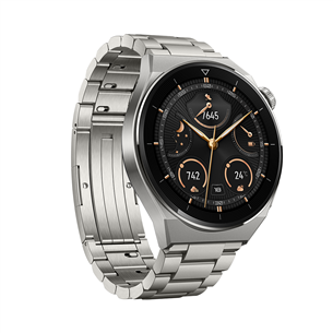 Huawei Watch GT 3 Pro, 46 mm, titaankorpus titaanist rihmaga - Nutikell 55028834