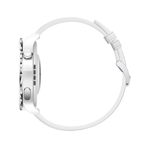 Huawei Watch GT 3 Pro, 43 mm, valge keraamiline korpus valge nahkrihmaga - Nutikell
