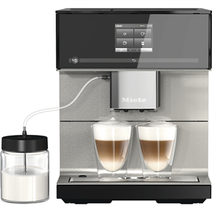 Miele CoffeePassion, must/alumiinium - Espressomasin CM7550B