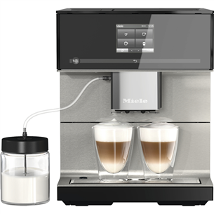 Miele CoffeePassion, черный/алюминиевый - Кофемашина CM7550B