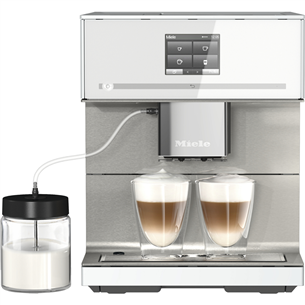 Miele CoffeePassion, алюминиевый - Кофемашина CM7550W