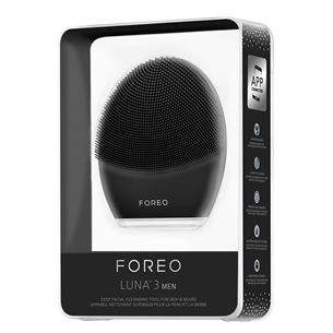 Foreo Luna 3 Men, black - Electric Face Brush