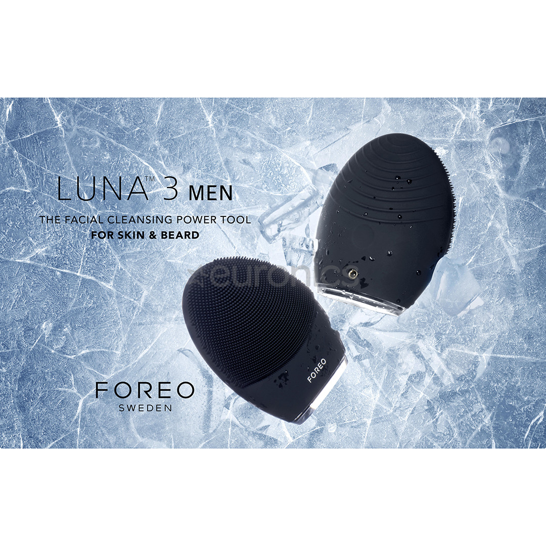 Foreo Luna 3 Men, black - Electric Face Brush