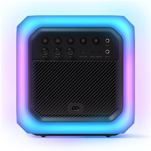 Philips TAX7207, Bluetooth, light effects, black - Party speaker