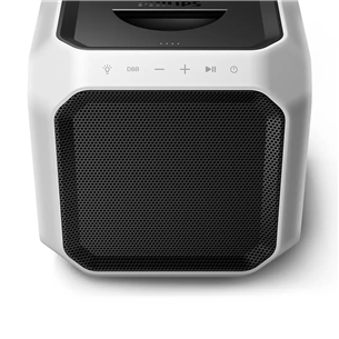 Philips TAX7207, Bluetooth, light effects, black - Party speaker