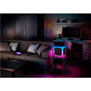 Philips TAX7207, Bluetooth, light effects, black - Party speaker