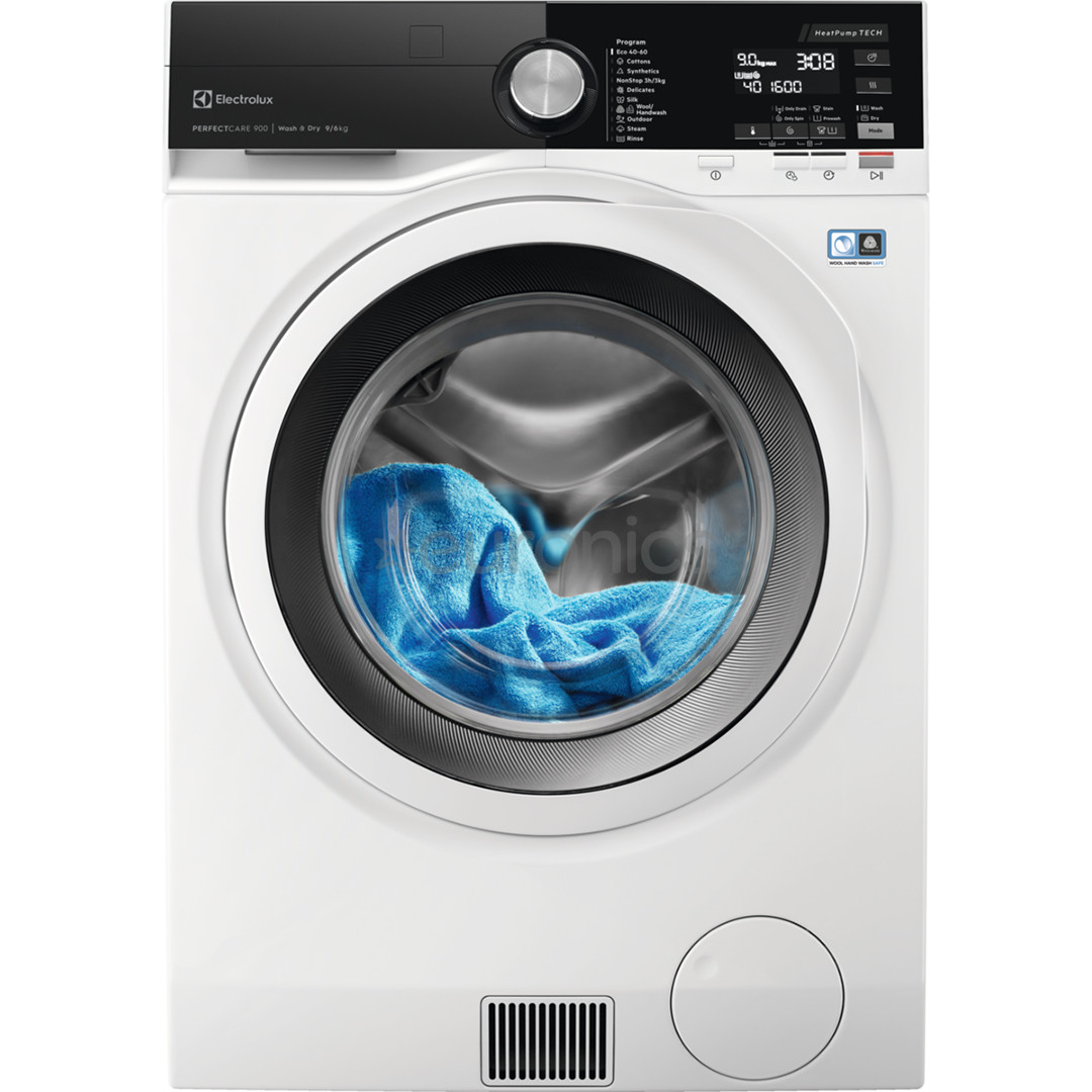 Electrolux, 9 kg / 6 kg, sügavus 63,6 cm, 1400 p/min - Kuivatiga pesumasin