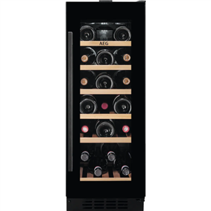AEG 5000 seeria, 20 pudelit, kõrgus 82 cm, must - Integreeritav veinikülmik AWUS020B5B